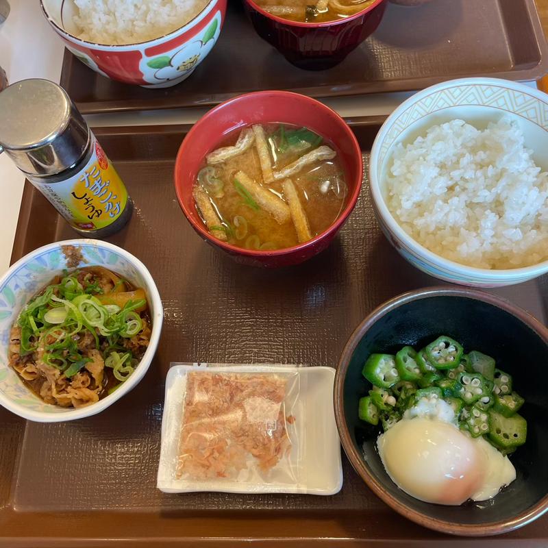 まざのっけ朝食(ミニ)(すき家 港南台店)