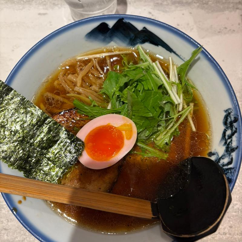 特製醤油ラーメン(AFURI 横浜ランドマークタワー)
