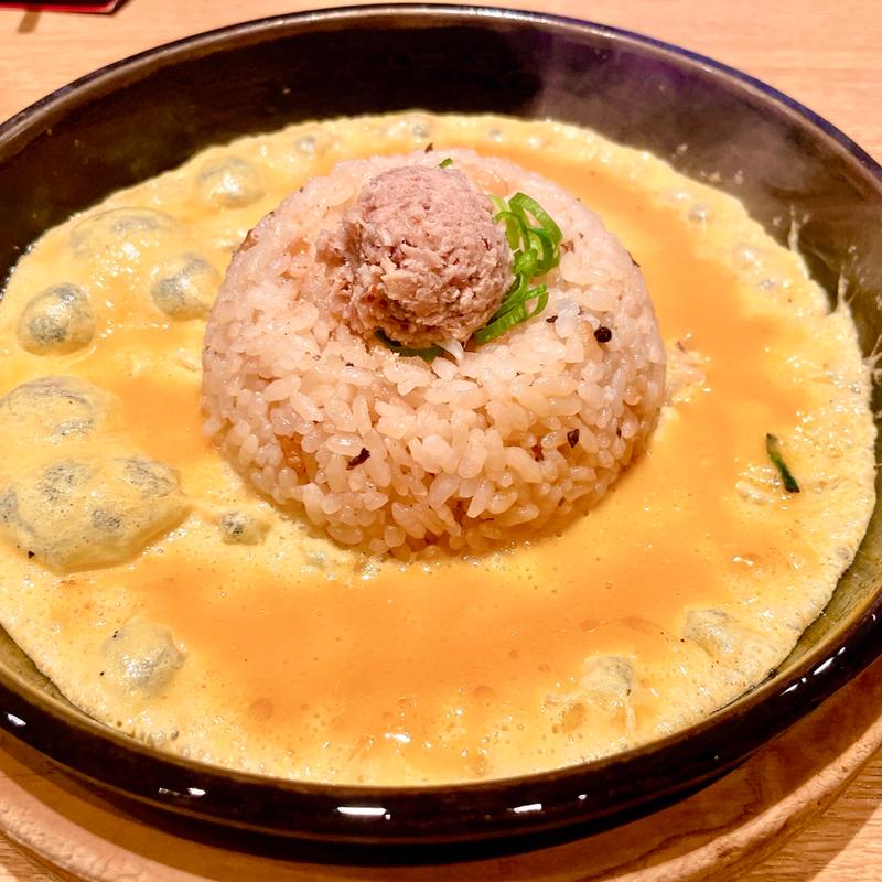 鉄板玉子チャーハン（小） 294円(丸源ラーメン 高槻唐崎店)