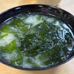 わかめ汁(活魚料理 びんび家)