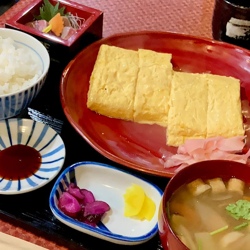 あつあつ出し巻き定食(居酒屋鮮道 こんび )