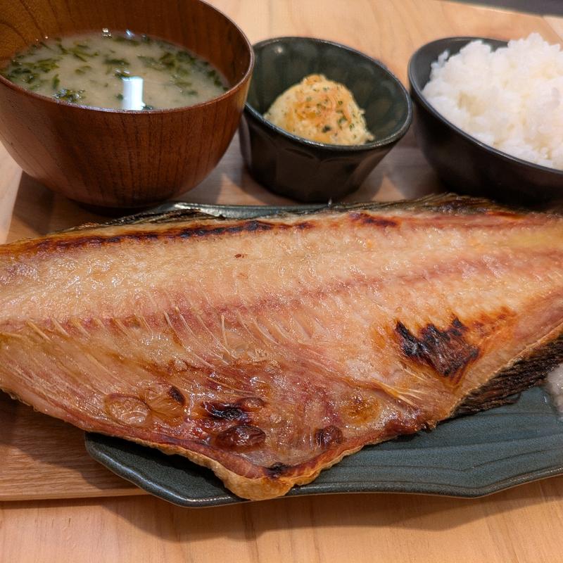 北海道産しまほっけ定食(北海道キッチンぽっけ赤坂)