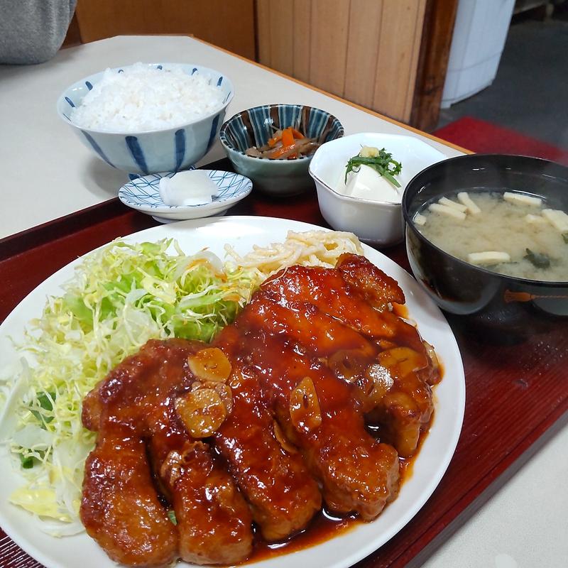 トンテキ定食(食堂 田舎家 )