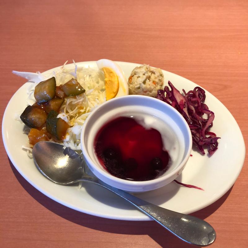 前菜（鶏唐揚げの黒酢ソース）(デニーズ 三郷店)