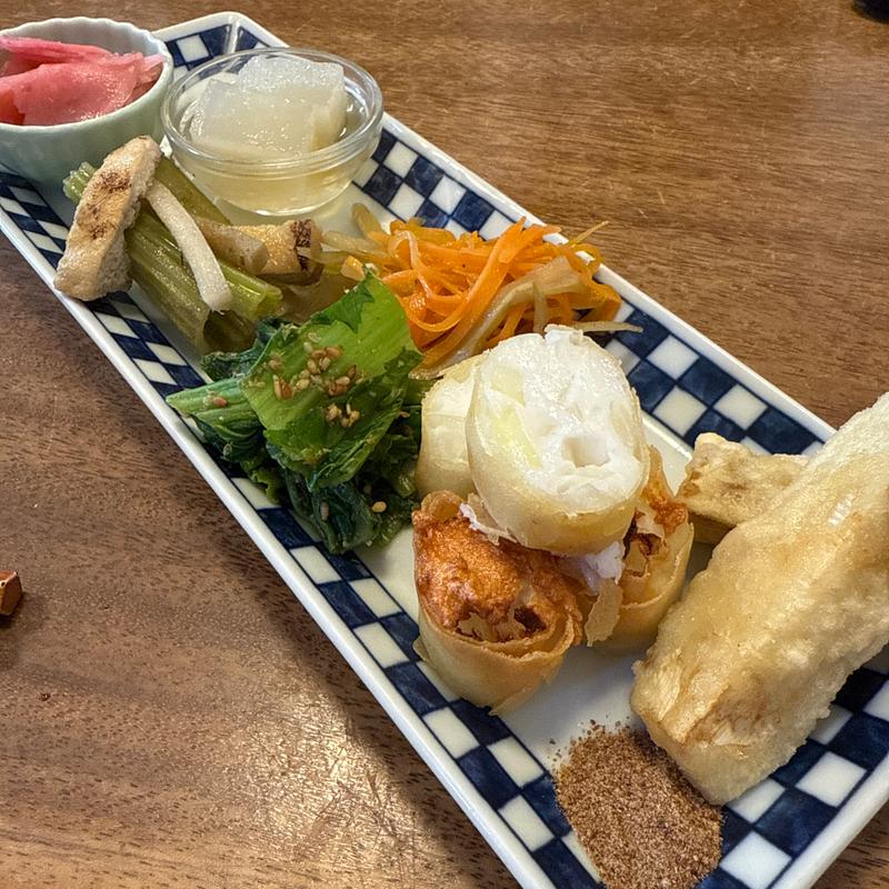 そば膳(桧)(そば切り 蕎香 （きょうか）)