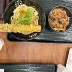 ぶっかけうどん(はなまるうどん イオン東雲店)