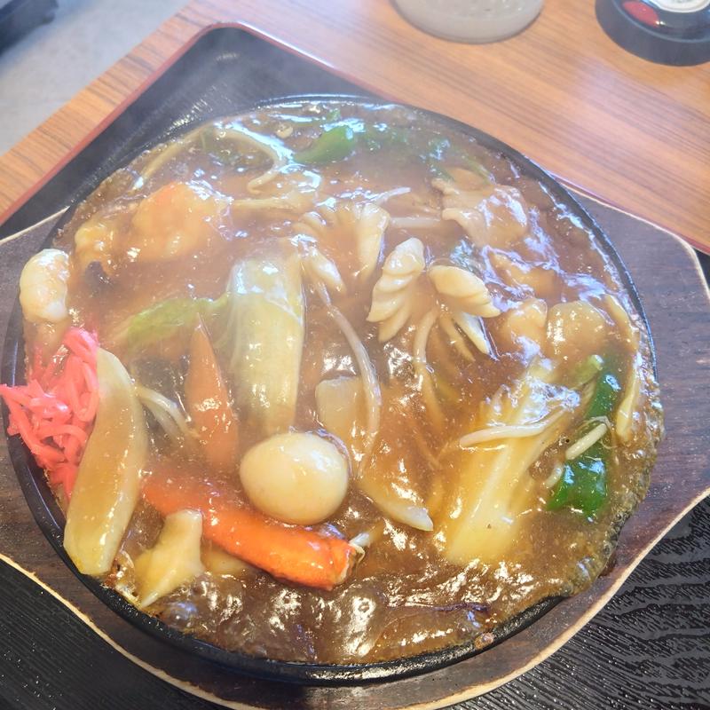 鉄板チャーメン(稚内副港市場 てっぺん食堂)