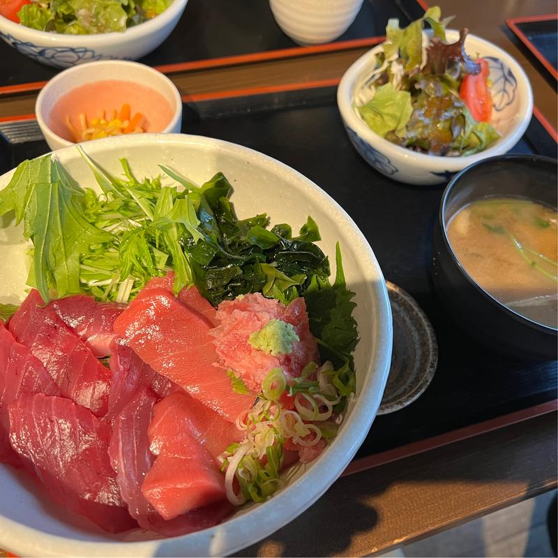 日替わりまぐろ丼(魚彩居酒屋 ののの)