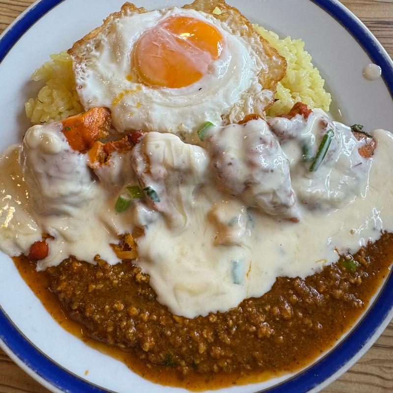 タンドリーチーズカレーライス(サロジの窯)