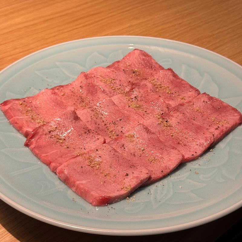 特上塩タン(TANAKA YAKINIKU RESTAURANTE)