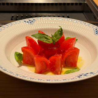 フルーツトマトのサラダ(TANAKA YAKINIKU RESTAURANTE)