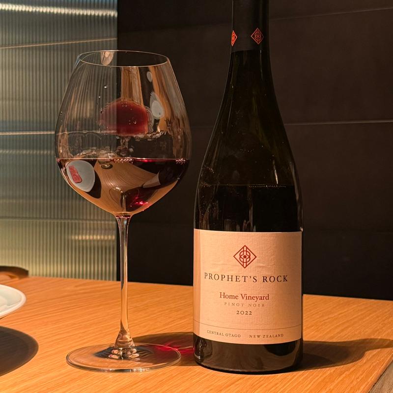 PROPHET'S ROCK Home Vineyard PINOT NOIR 2022(TANAKA YAKINIKU RESTAURANTE)