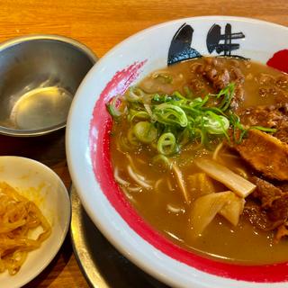 徳島ラーメン　肉増し（ブタバラ）