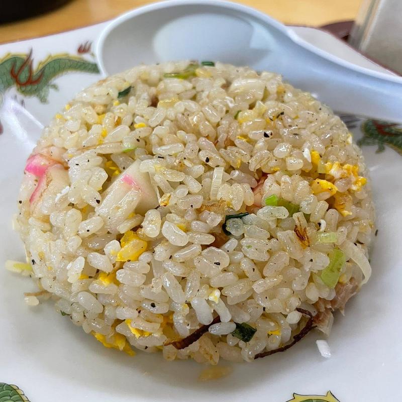 半チャーハンらーめん(らーめん夢乃屋)