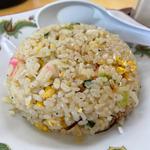 半チャーハンらーめん