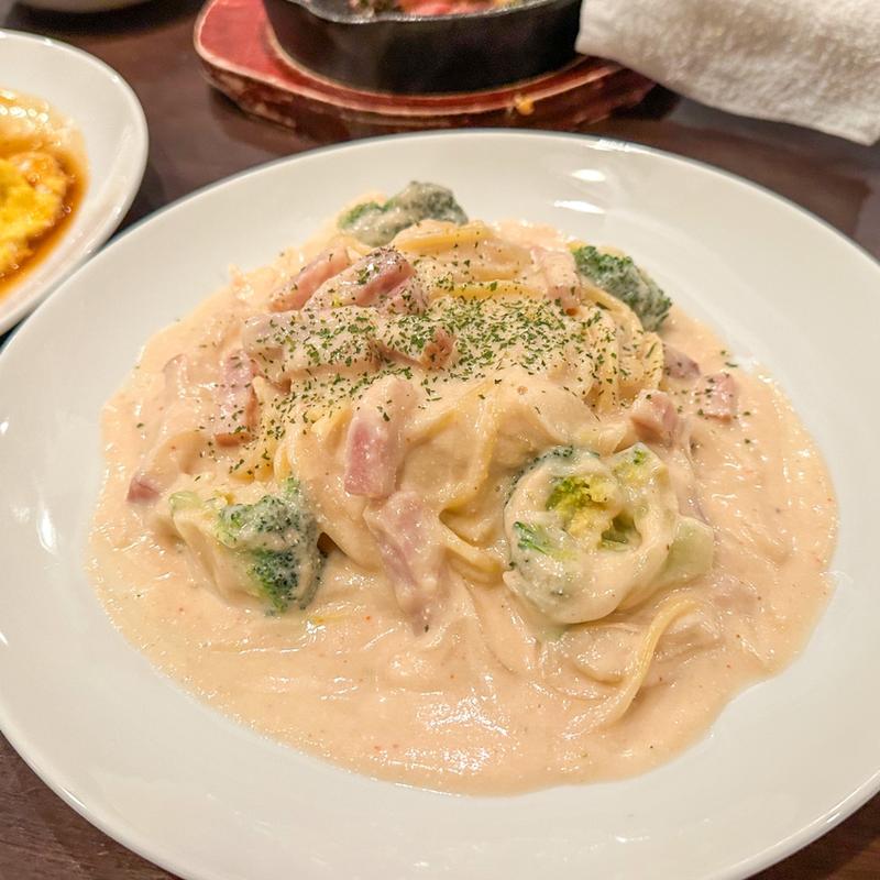 明太クリームパスタ(ピクシー)