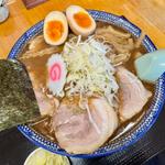 魚介チャーシュー中華そば大盛＋味玉