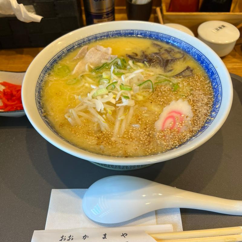 長崎ラーメン(ちゃんぽん・たんめん 大嘉麻屋)