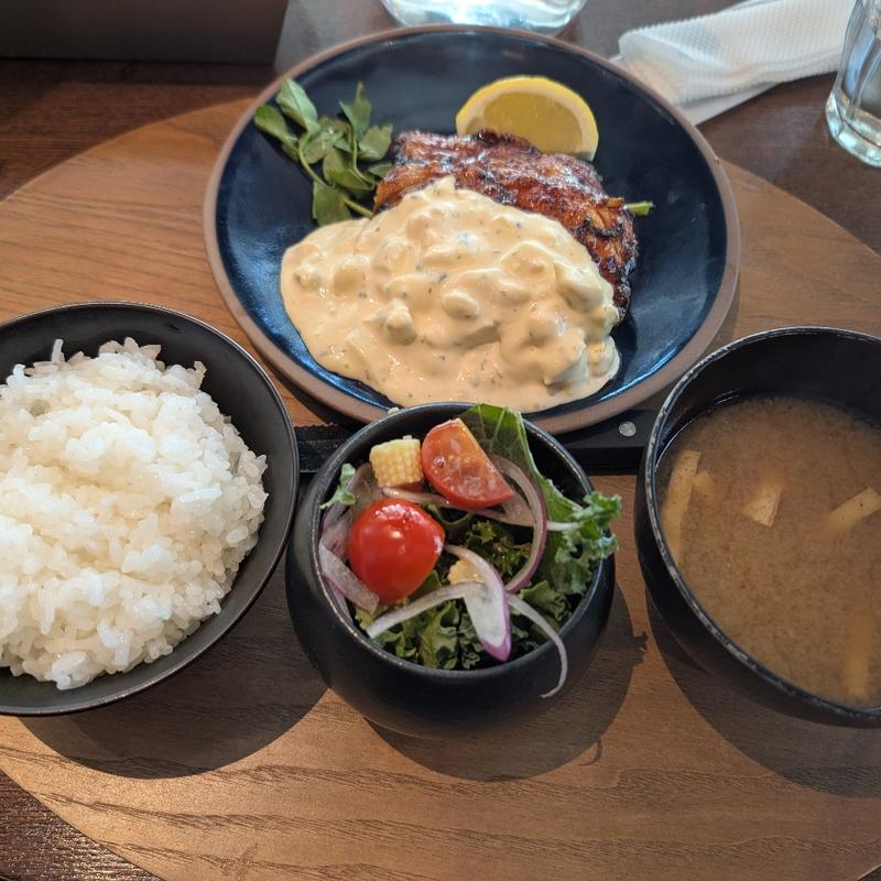 チキン南蛮定食(日常茶飯時)