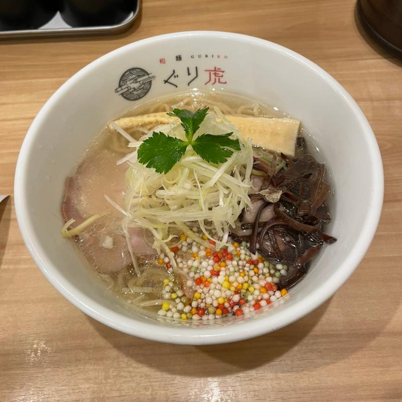 鯛塩らーめん(和麺ぐり虎 名古屋店)