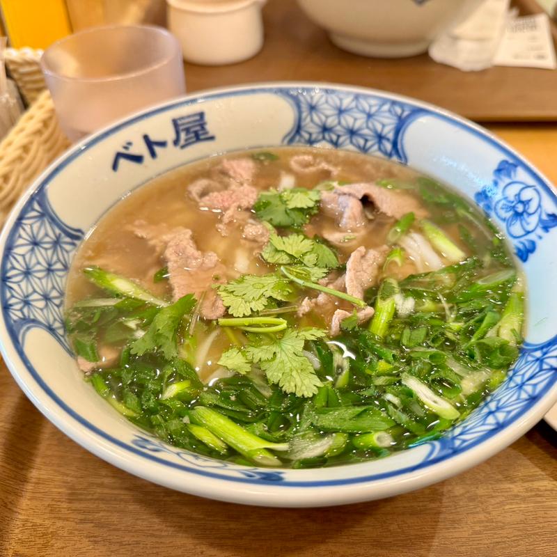 牛肉のフォー(ベト屋 人形町店)