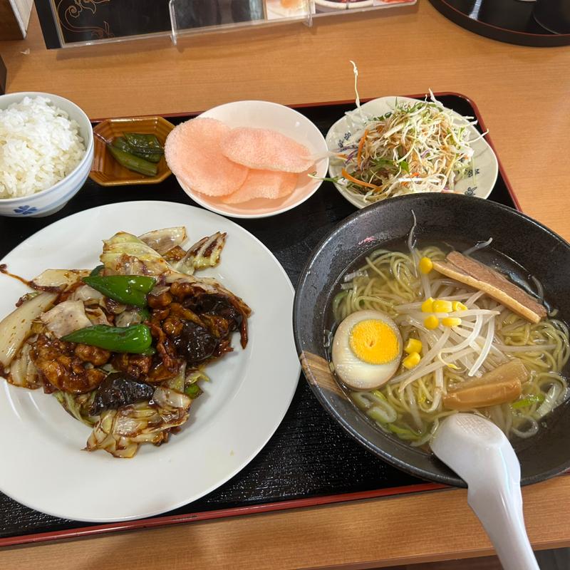 回鍋肉定食(真味 （シンミ）)