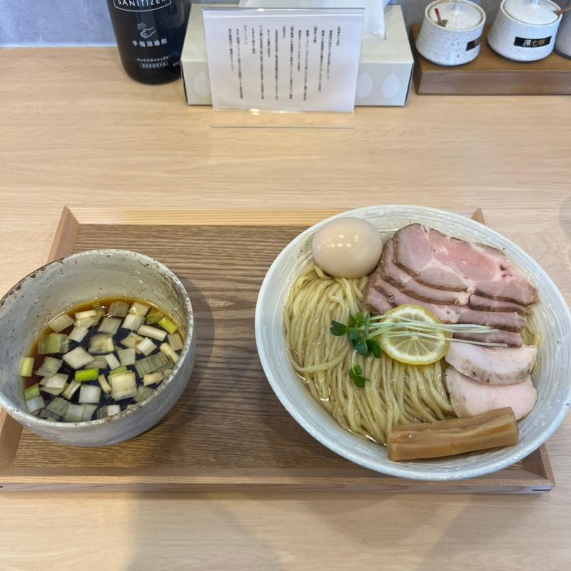 特製昆布水つけ麺　醤油(MENYA HITENZAKA)