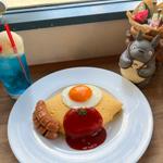 オムライス全部のせ