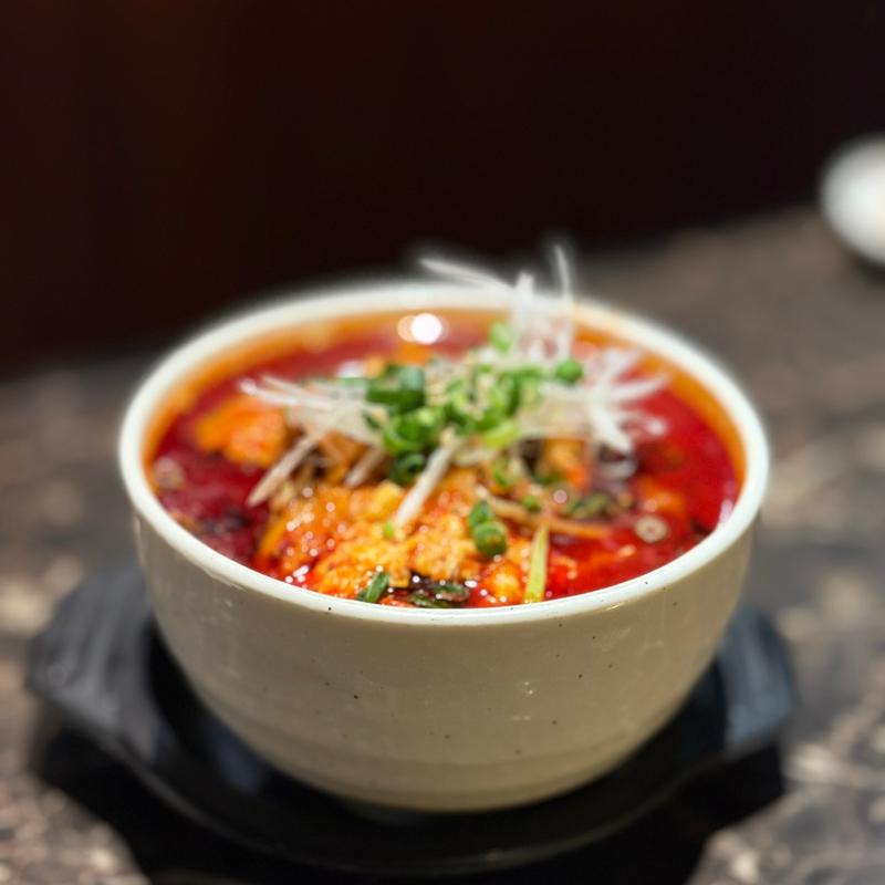 ユッケジャンスープ(焼肉 鳴尾.b 牛赤身肉研究所)