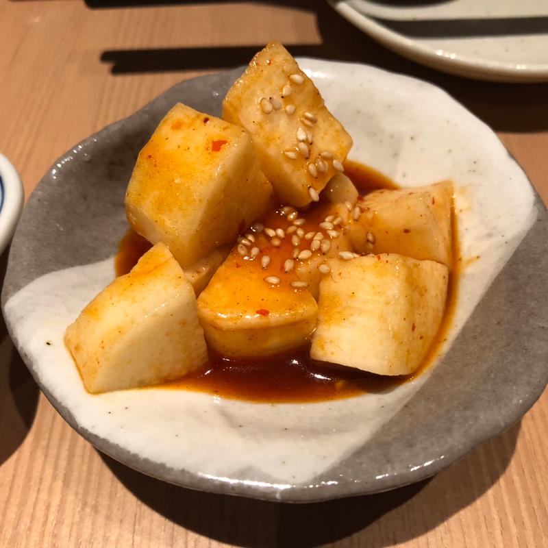 長芋キムチ(博多ちょうすけ 中目黒店)