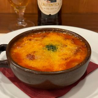伊産仔牛のトリッパのトマト煮込み(オステリア オルカドーロ)