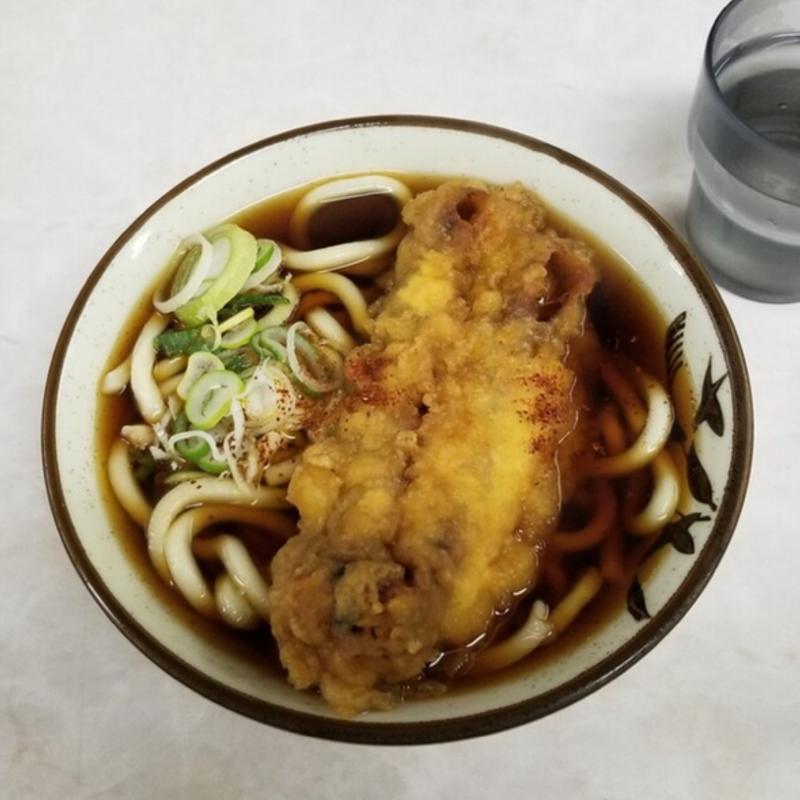 ゲソ天うどん(立喰そば吾妻屋)