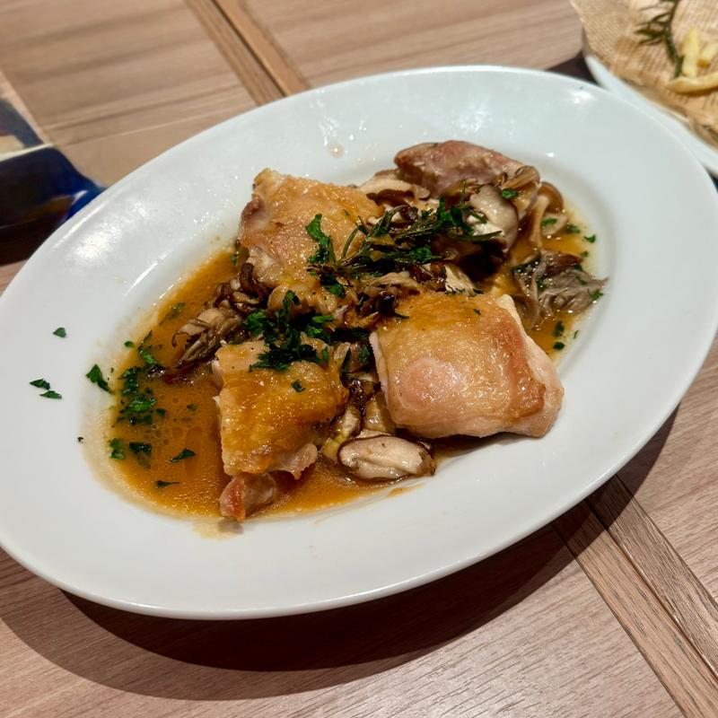 若鶏のソテー小悪魔風(北海道イタリアン ミアボッカ エキアプレミエ和光店)