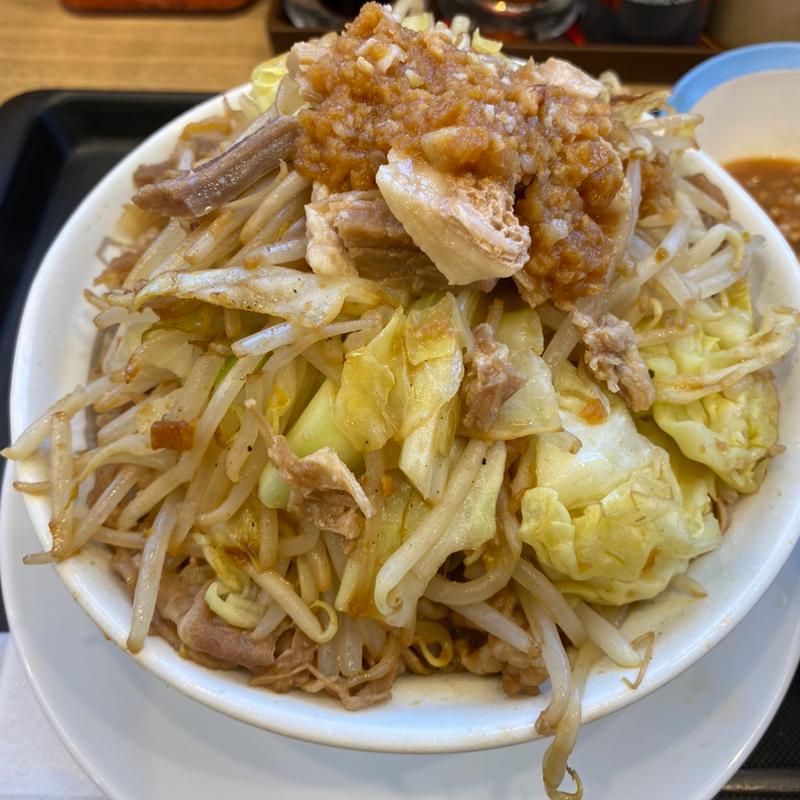 野菜ニンニク大盛り牛めし(松屋 深大寺店 )
