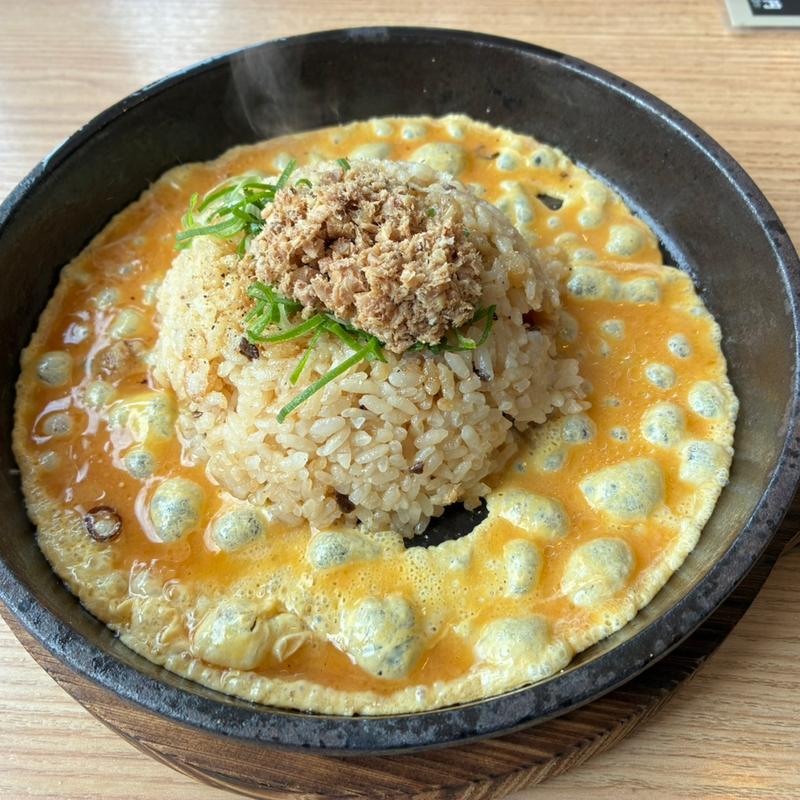 鉄板玉子チャーハン(丸源ラーメン 東大阪みくりや店)