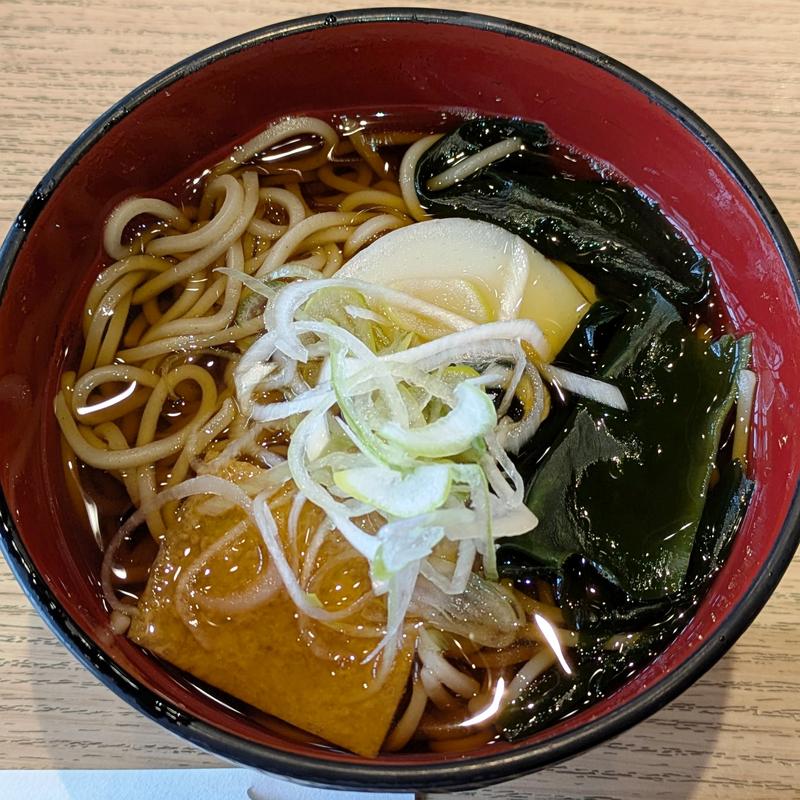 半そば(江戸前　びっくり寿司 つくし野店)