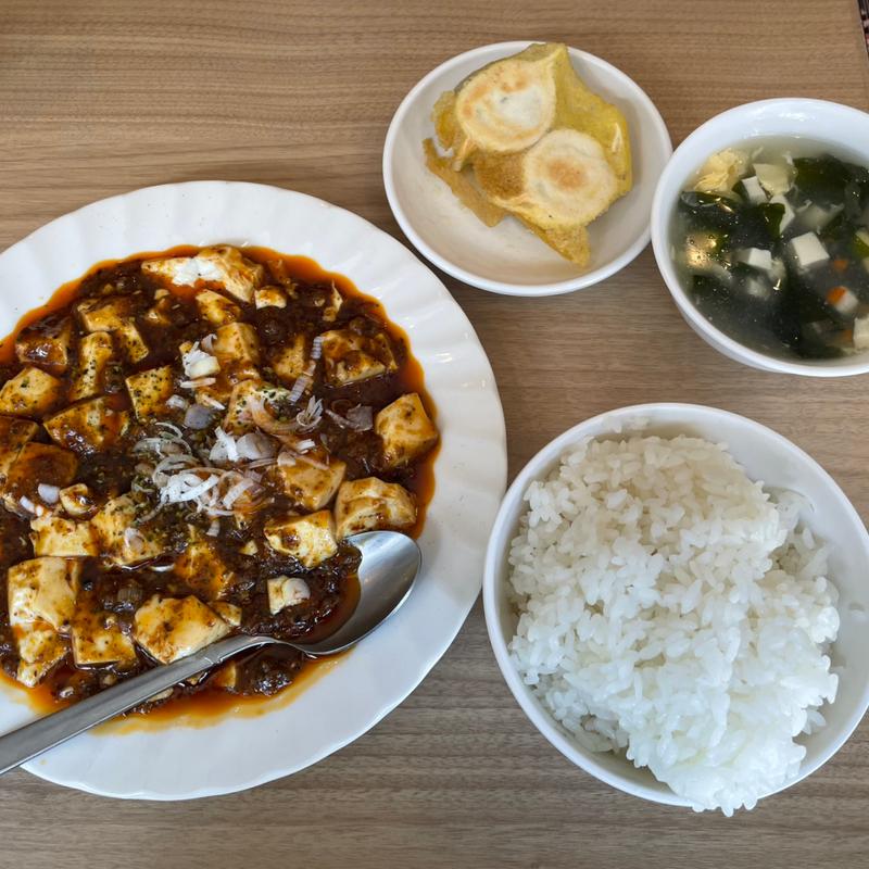 麻婆豆腐定食(一味玲玲 新橋本店)