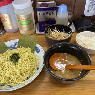 味噌つけ麺　ネギ増し　半ライス(ラーメンショップ椿 松伏店)