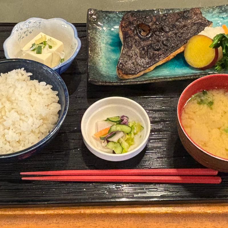 銀だらの焼き魚定食(風流)