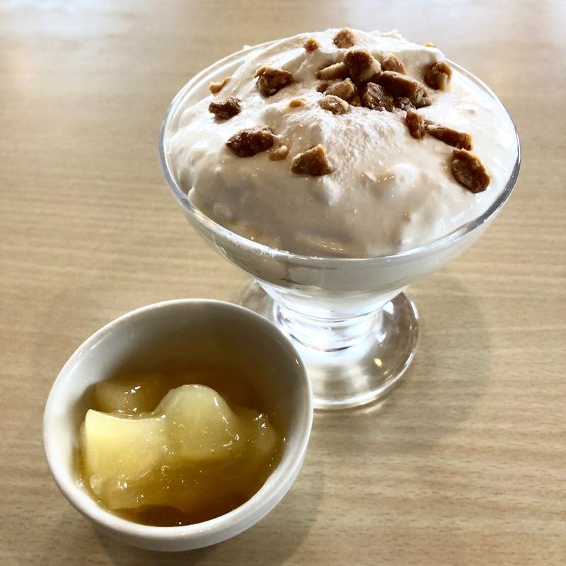 ボンドのもふもふミニパフェアップルソース(ジョイフル八潮店)