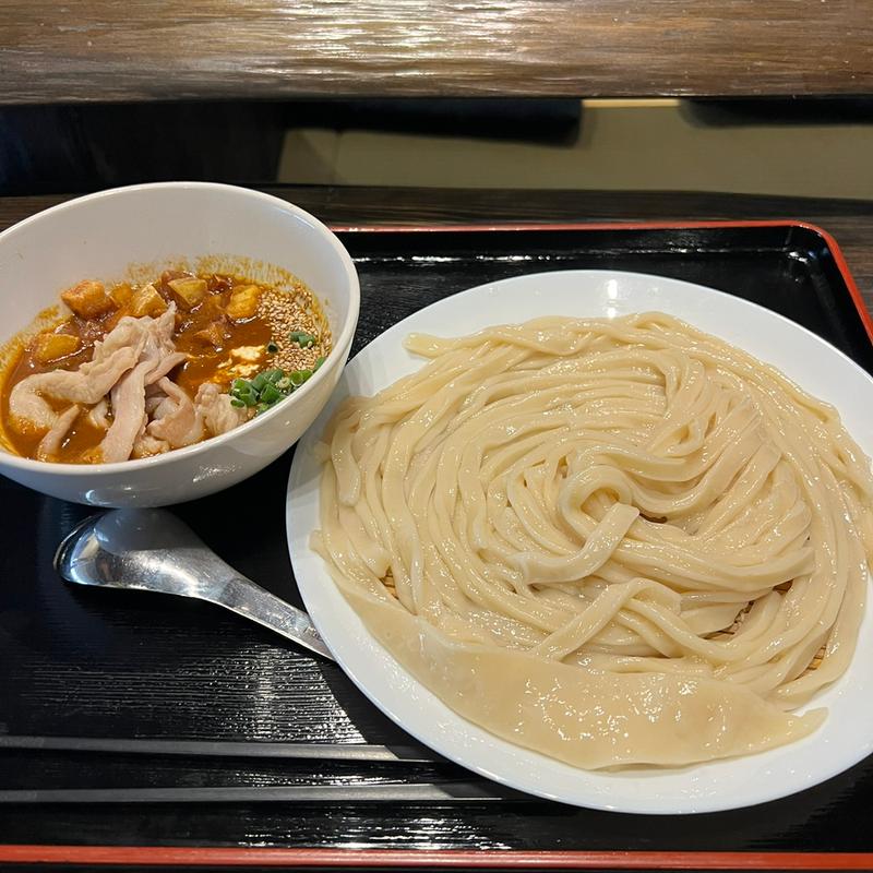カレー肉汁うどん(自家製うどん うどきち)