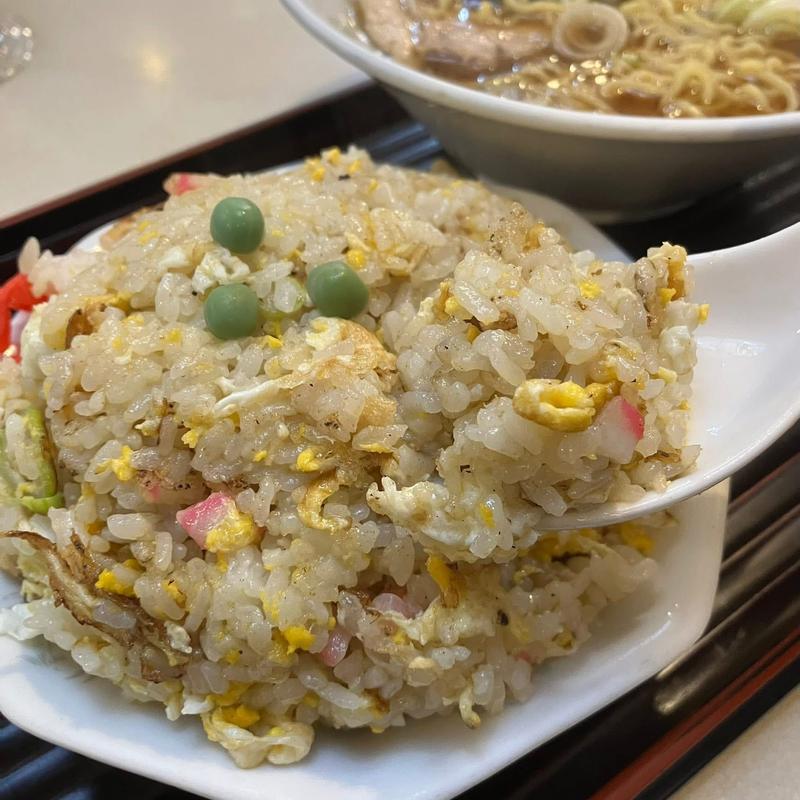 ミニチャーハン(川ばた 中華喫茶店)