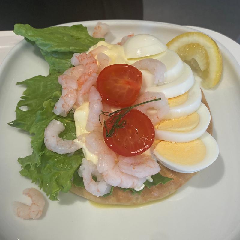 シュリンプオープンサンド(IKEAレストラン 長久手)