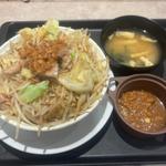 ニンニク野菜マシ大盛牛めし
