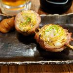 春キャベツ肉巻き串(のげちゃん)