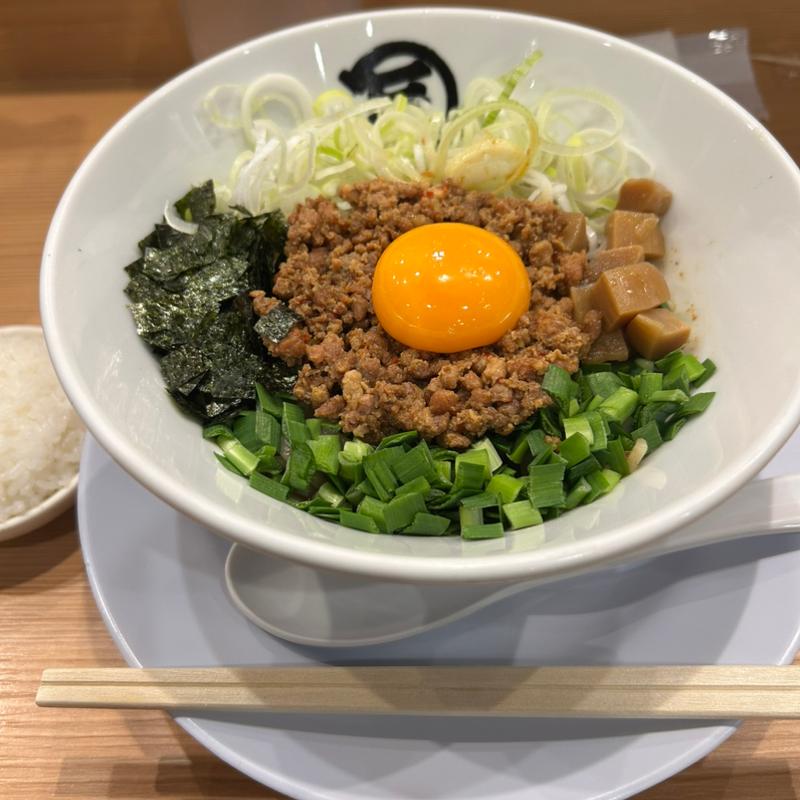 台湾塩まぜそば(麺やマルショウ 地下鉄新大阪店 )