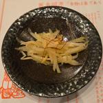 青パパイヤと竹の子の炒め物