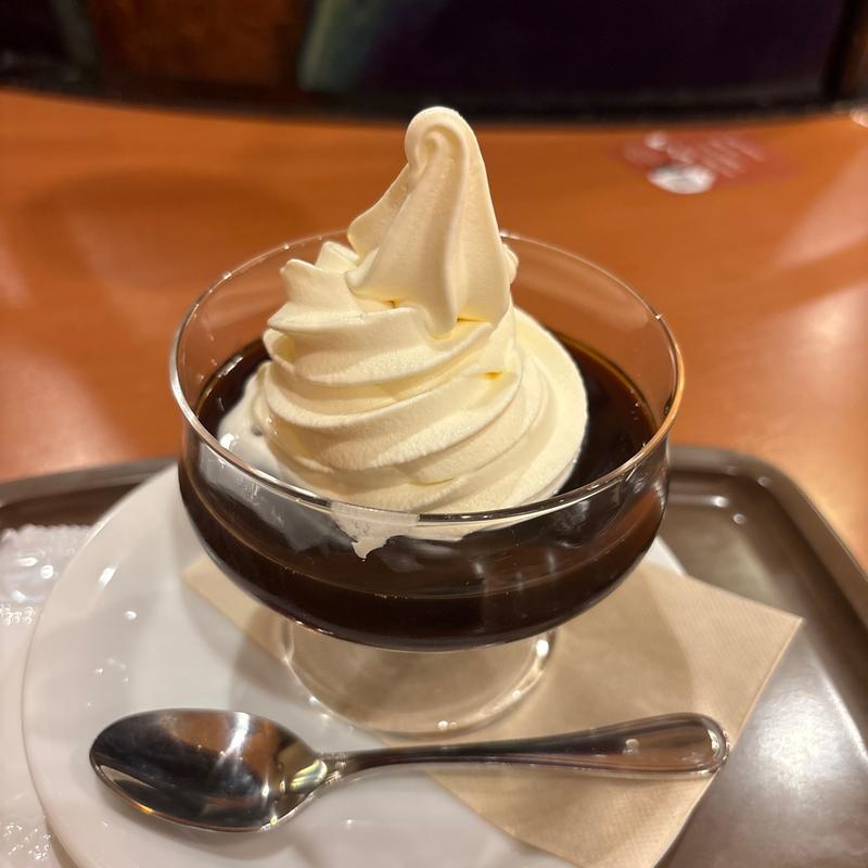 コーヒーゼリー(カフェ・ベローチェ大宮店)