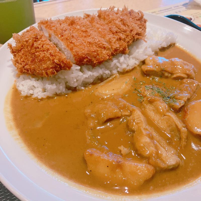 ロースかつマッサマンカレー(マイカリー食堂 川越西口店)
