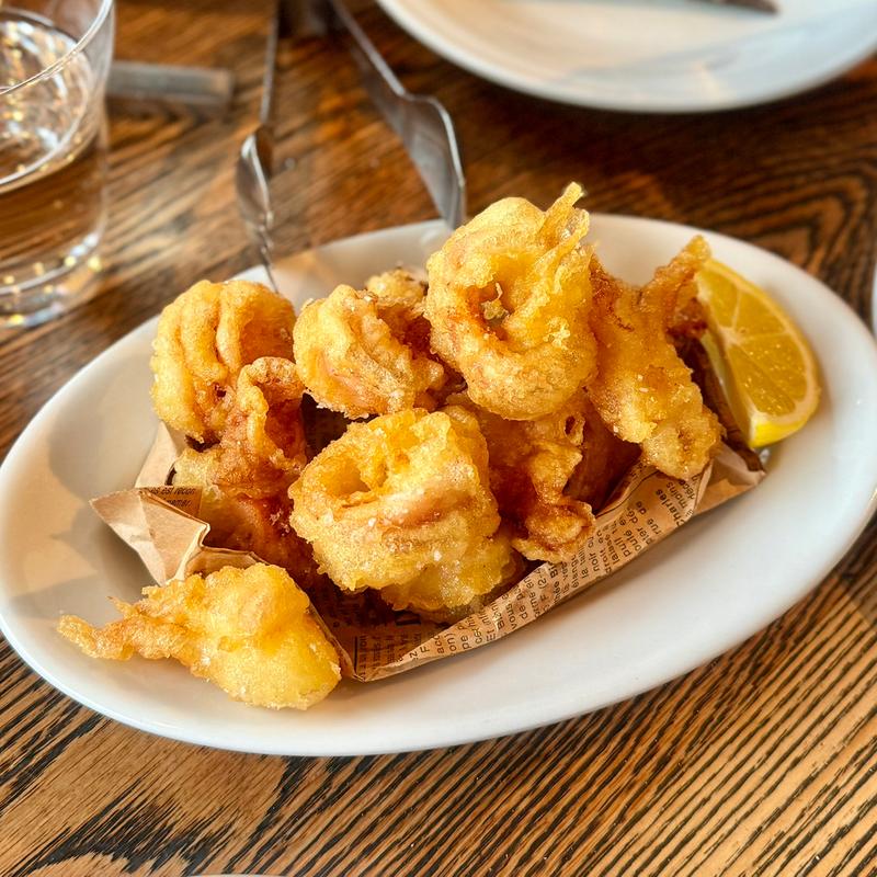 鹿児島産小ヤリイカのフリット(Trattoria e Pizzeria MOTHERS)